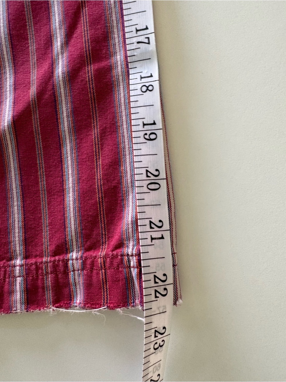 American Eagle Striped cropped pants - size 8 Vintage - Picture 10 of 10